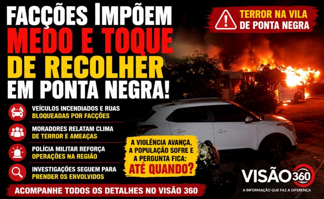 FACÇÕES DESAFIAM O ESTADO
