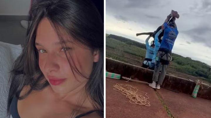 Jovem morre em salto radical e operadores não conseguem explicar falha em equipamento de segurança