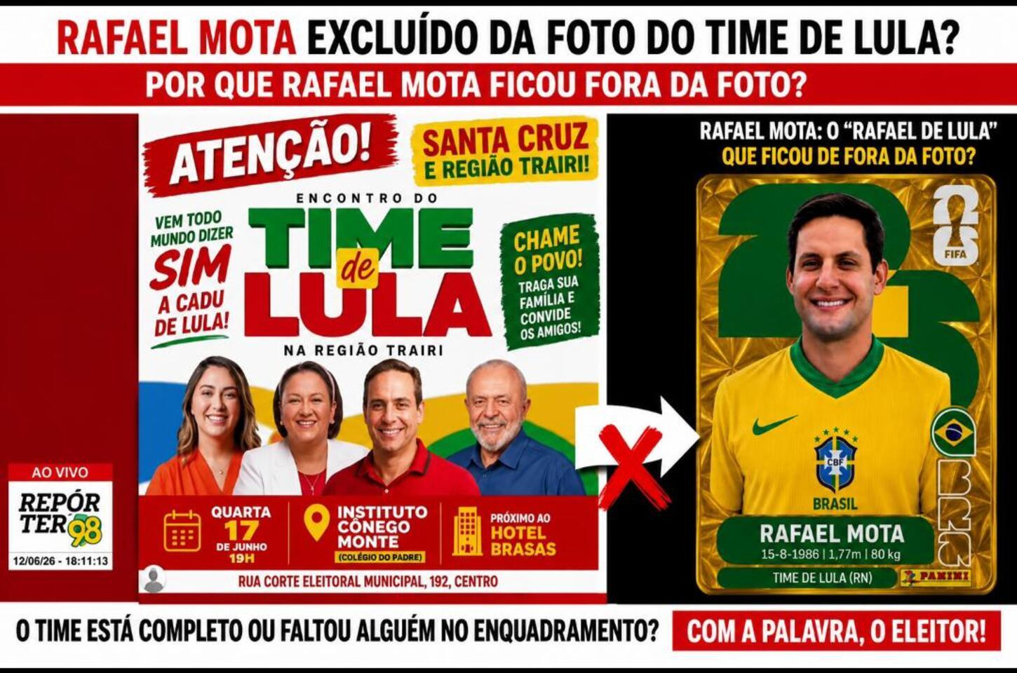 Rafael Mota amplia espaço entre eleitores de Lula, mas busca maior protagonismo político no RN