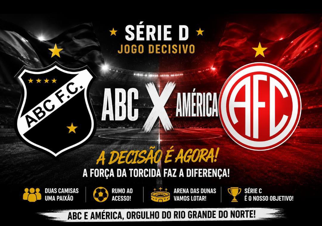 Arena das Dunas abre os portões e convoca torcidas para apoiar abc e américa na luta pelo acesso