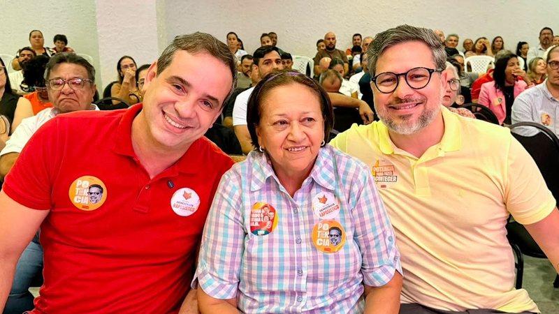 Cadu de Lula participa do lançamento da pré-candidatura de Cezinha Nunes à Assembleia Legislativa do RN