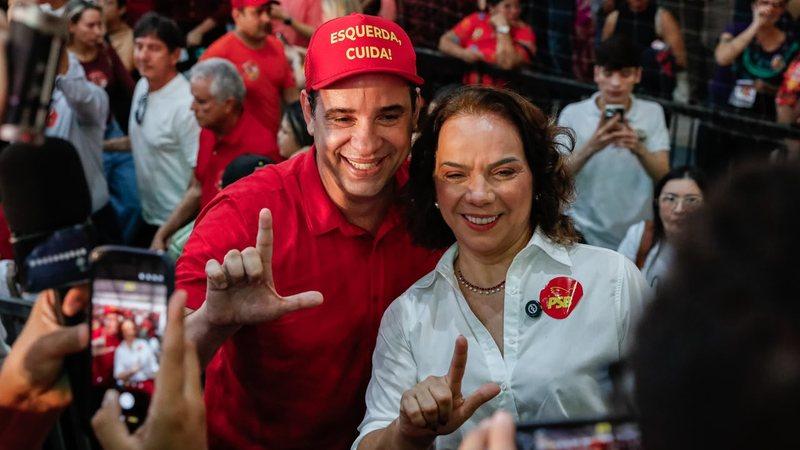 Convenção do PT reúne ginásio lotado e oficializa candidatura de Kadu Xavier ao Governo do RN
