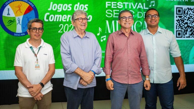 Sesc RN lança 24ª edição dos Jogos dos Comerciários e anuncia retorno do Festival de Música