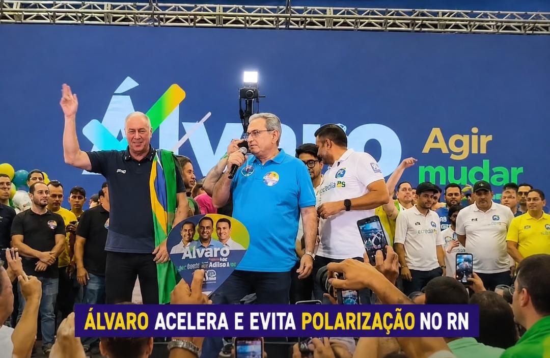 Álvaro Dias intensifica campanha e busca impedir polarização entre Allyson Bezerra e Cadu Xavier