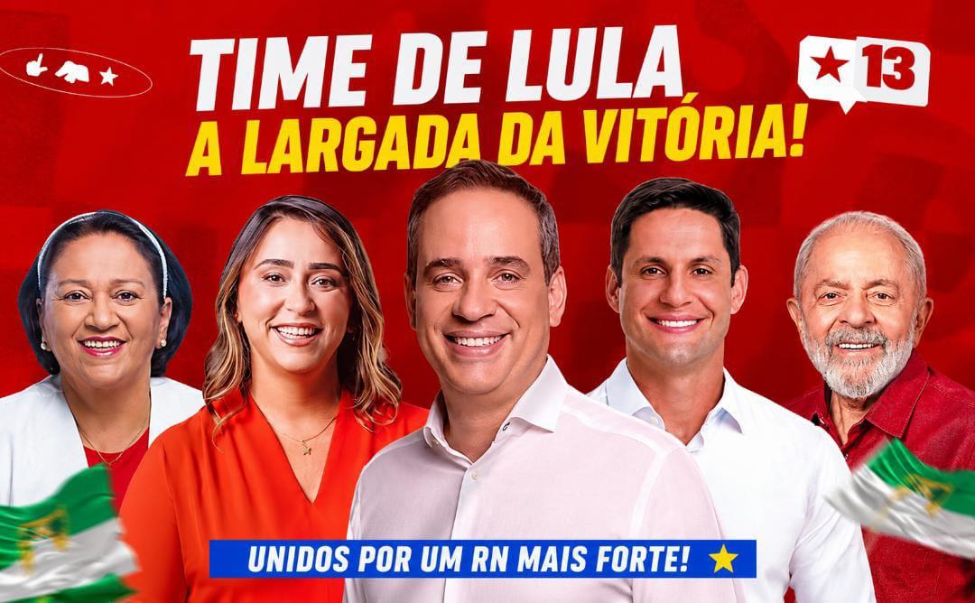 Cadu Xavier inicia campanha com “Time de Lula” nas ruas e aposta em mobilização pelo RN