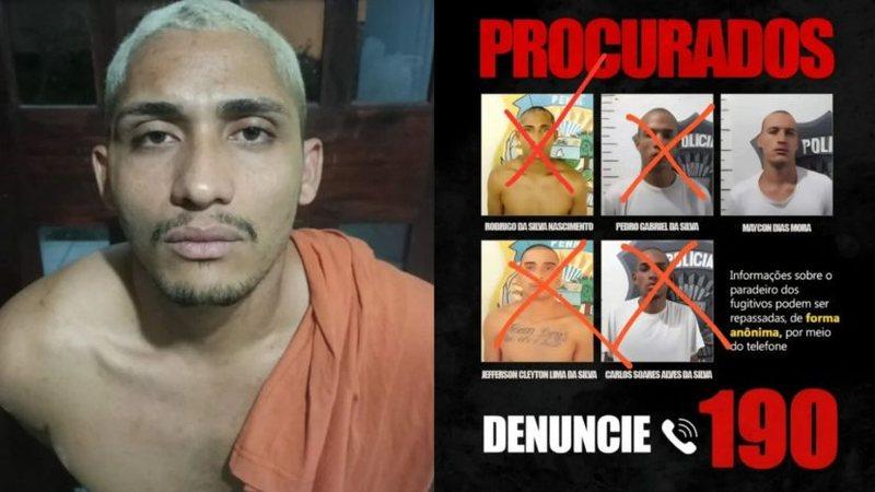 Fuga de Alcaçuz: quarto detento é localizado e um ainda está foragido