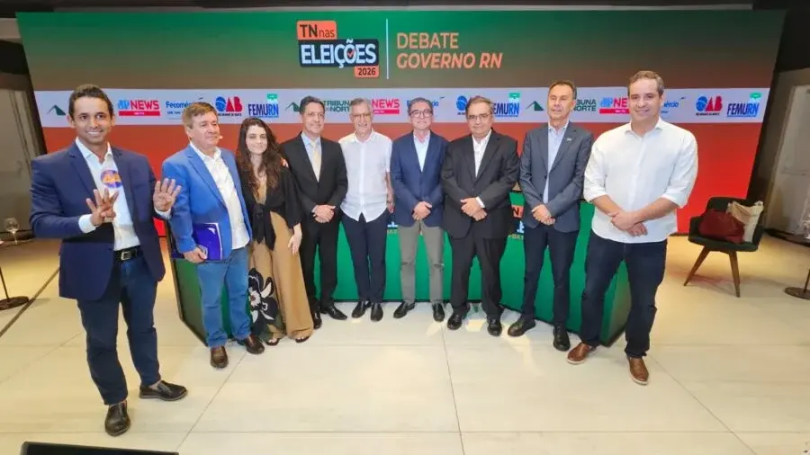 Debate entre candidatos ao Governo do RN é marcado por propostas e confrontos diretos