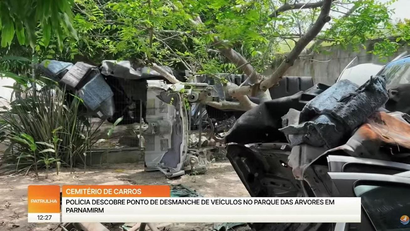 Guarda Municipal encontra quatro veículos roubados em imóvel de Parnamirim