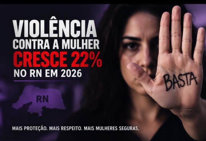 Medidas protetivas contra violência à mulher crescem 22% no RN e chegam a 3.625 em cinco meses