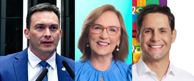 Senado vira batalha no RN: Styvenson, Zenaide e Rafael Motta entram em disputa voto a voto