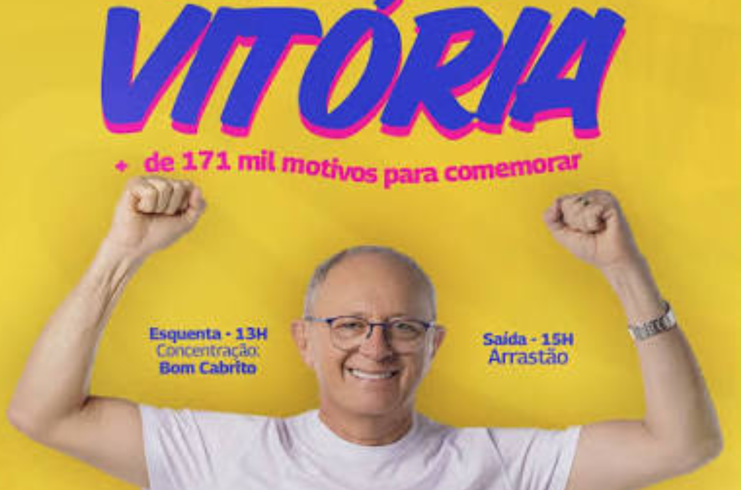Festa da vitória de Benes em Lajes reúne multidão ao som da Banda Grafith e levanta especulações sobre 2028