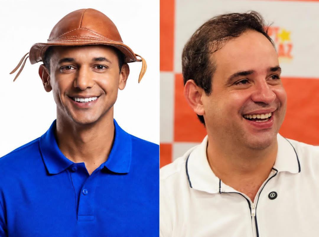 Pesquisa Seta aponta Allyson com 43,5% e Cadu com 32,4% na disputa pelo Governo do RN