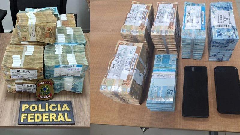 PF apreende R$ 400 mil em espécie durante investigação eleitoral em Mossoró