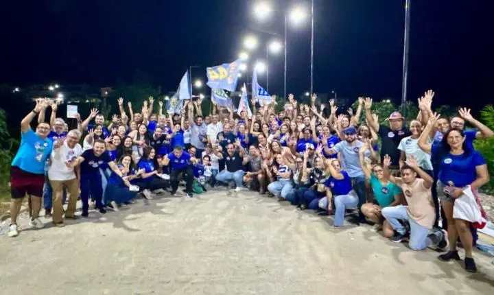Caravana 44 percorre bairros de Caicó e Dr. Tadeu reforça articulação política para 2026