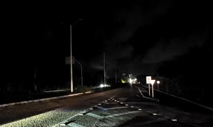 Furtos de cabos deixam trechos da Rota do Sol sem iluminação em Natal