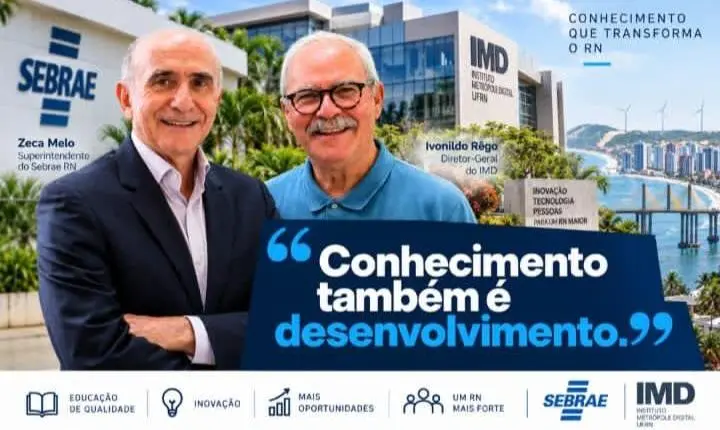 IMD e Sebrae desafiam candidatos ao Governo do RN a apresentar plano para transformar conhecimento em desenvolvimento