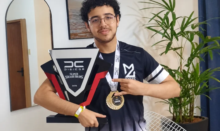 Mulkas confirma favoritismo, conquista estadual de Super Smash Bros e leva RN ao cenário nacional