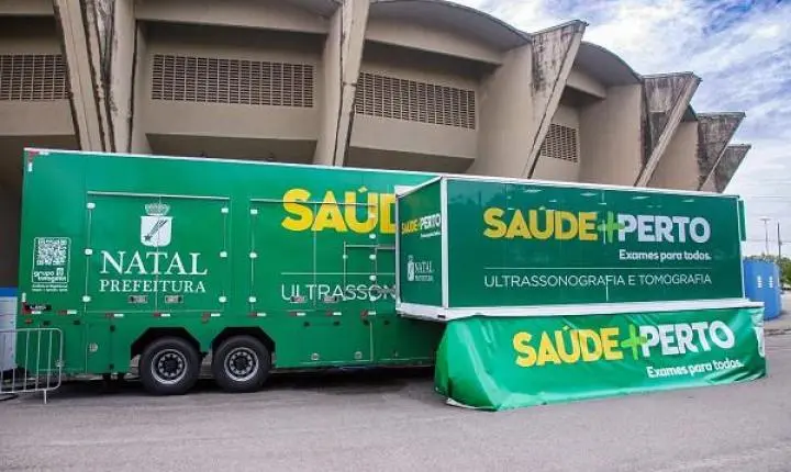 Natal amplia exames com carretas, mas mais de 25 mil solicitações ainda desafiam a saúde municipal