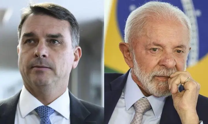 Pesquisa mostra Lula com 51% dos votos válidos e Flávio Bolsonaro com 49%