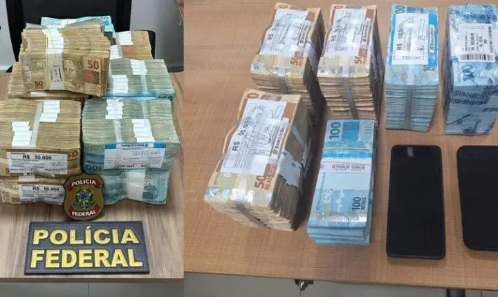PF apreende R$ 400 mil em espécie durante investigação eleitoral em Mossoró