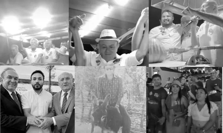 Vivaldo Costa reúne Dr. Tadeu, Nelter e João Maia na Passeata do Agricultor em Caicó